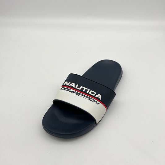 Nautica Men's Cortlan Embossed Slide Sandals