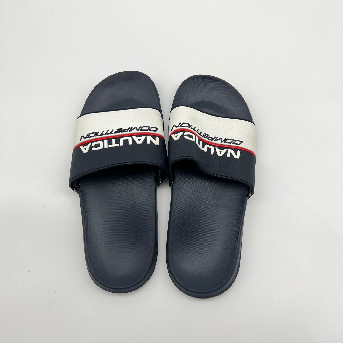 Nautica Men's Cortlan Embossed Slide Sandals