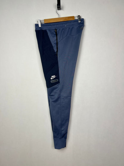 Nike Air Max Men's Fleece Track Trousers Two-Tone Navy Blue