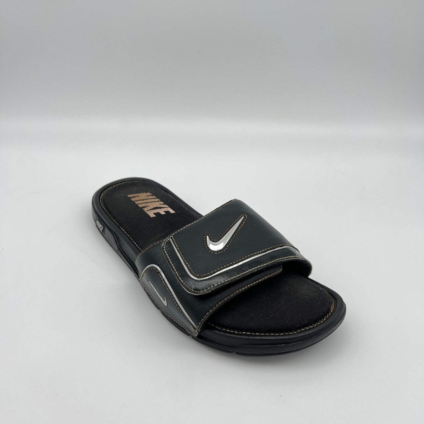 Men's memory foam athletic sandals black
