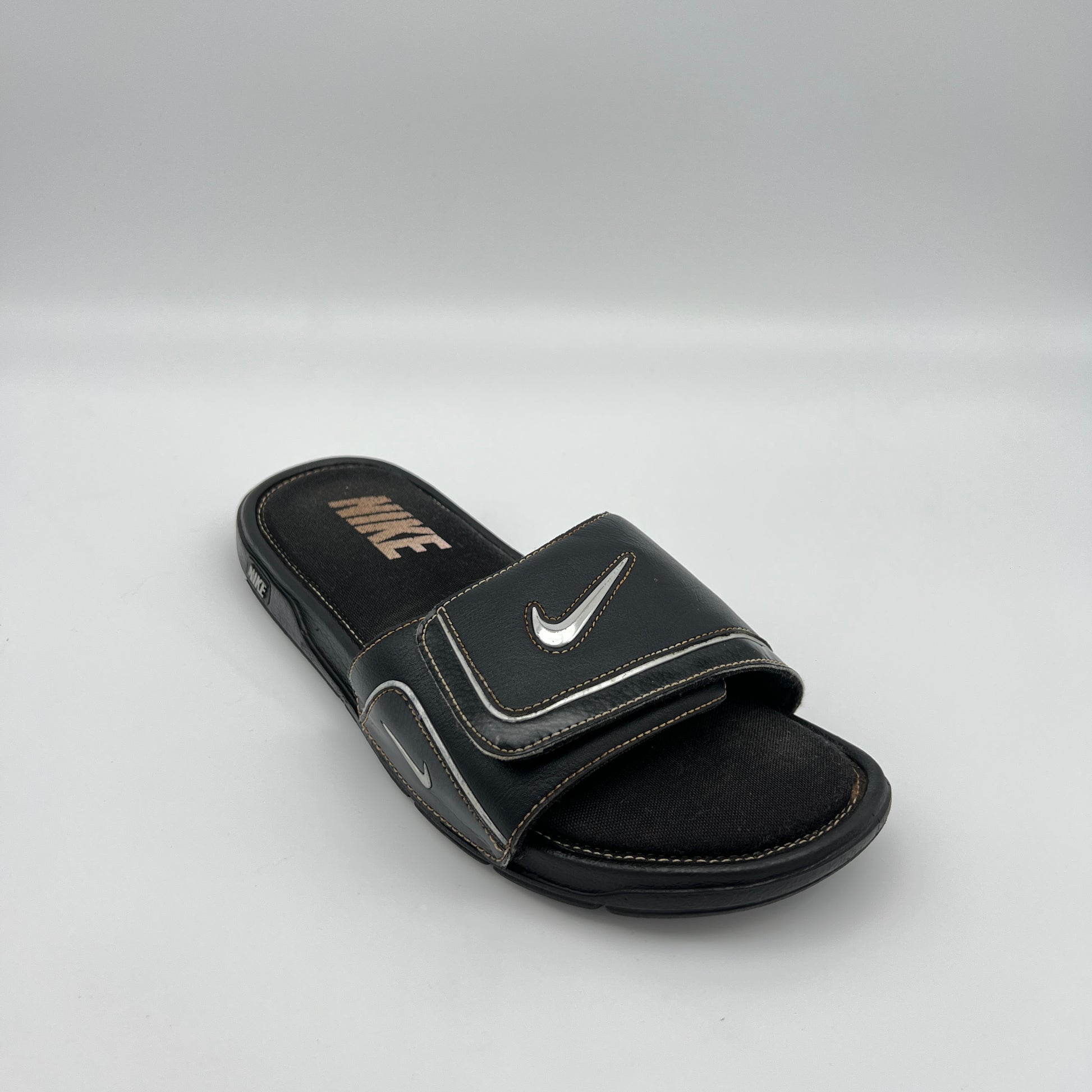 Men's memory foam athletic sandals black