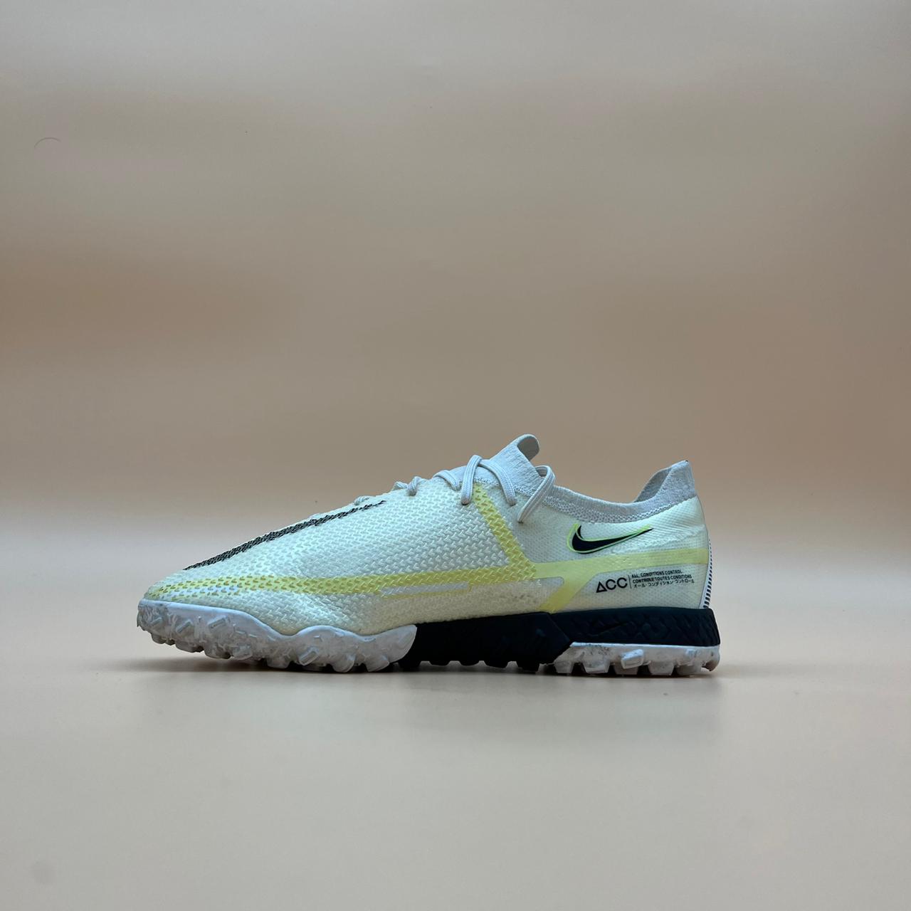Nike Phantom Pro TF White Yellow Turf