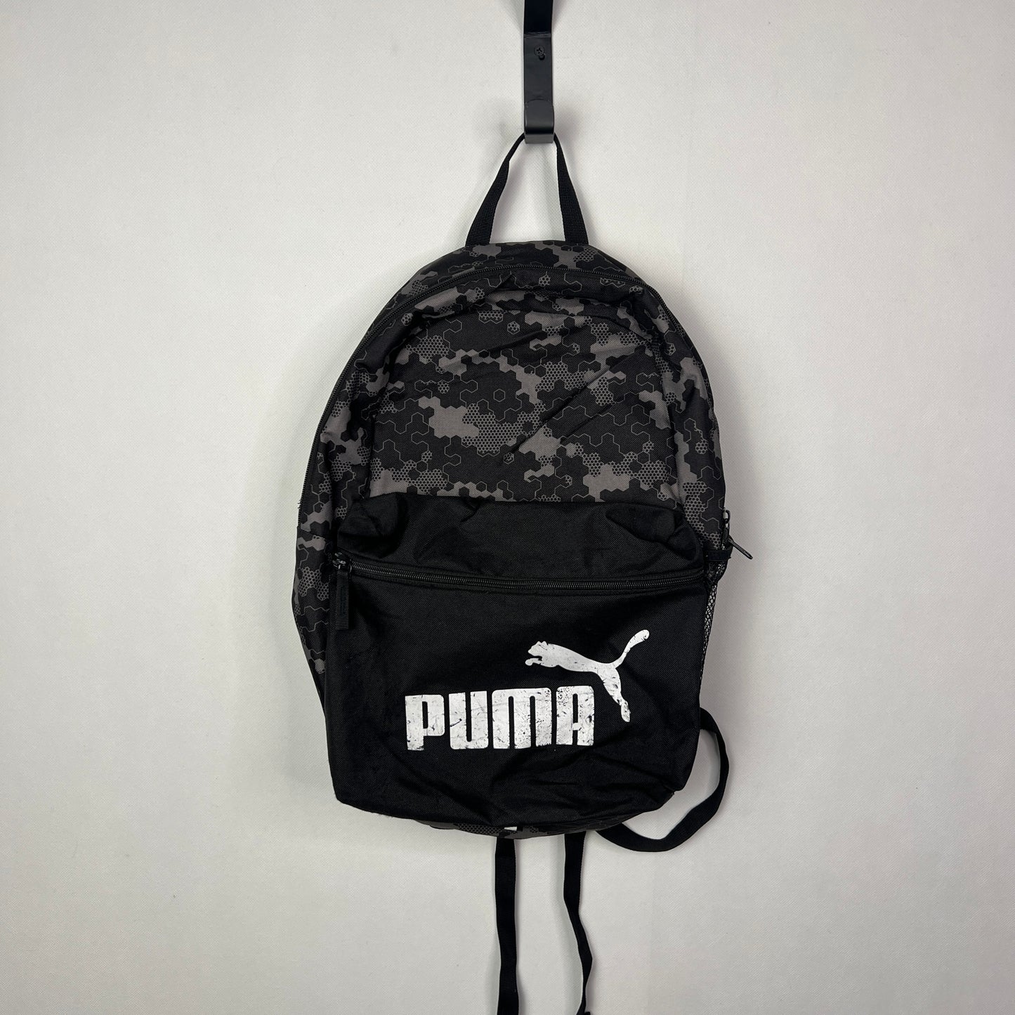 PUMA Phase AOP Backpack Black & Grey Camo  22L