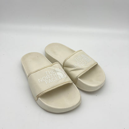 The North Face Base Camp Slide III in Gardenia White
