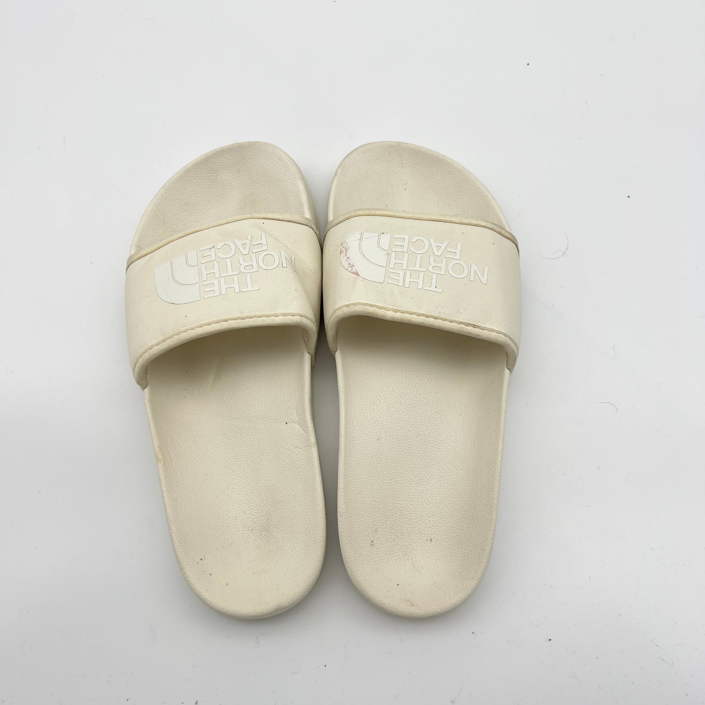 The North Face Base Camp Slide III in Gardenia White