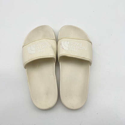 The North Face Base Camp Slide III in Gardenia White