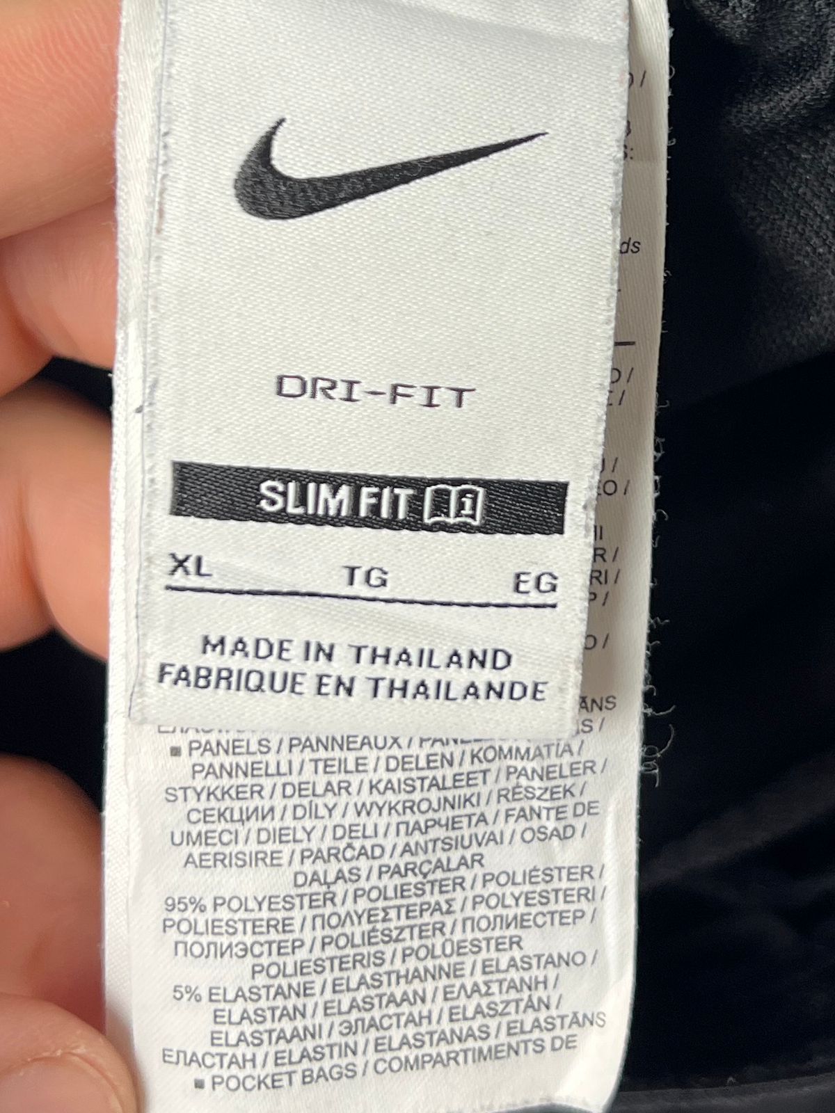 Nike Men's Black Dri-FIT Strike Track