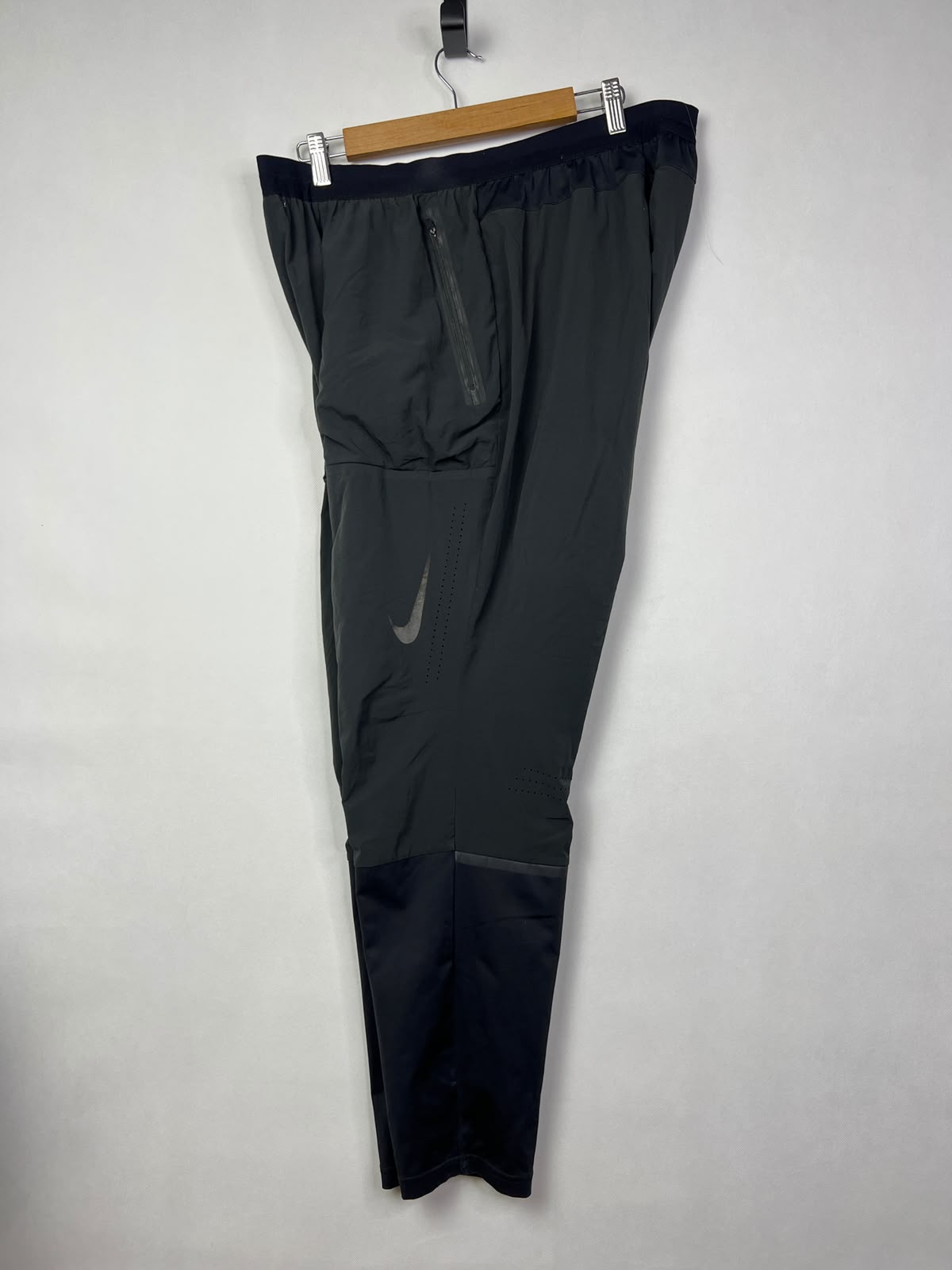Black High-Waist Jogger Pants
