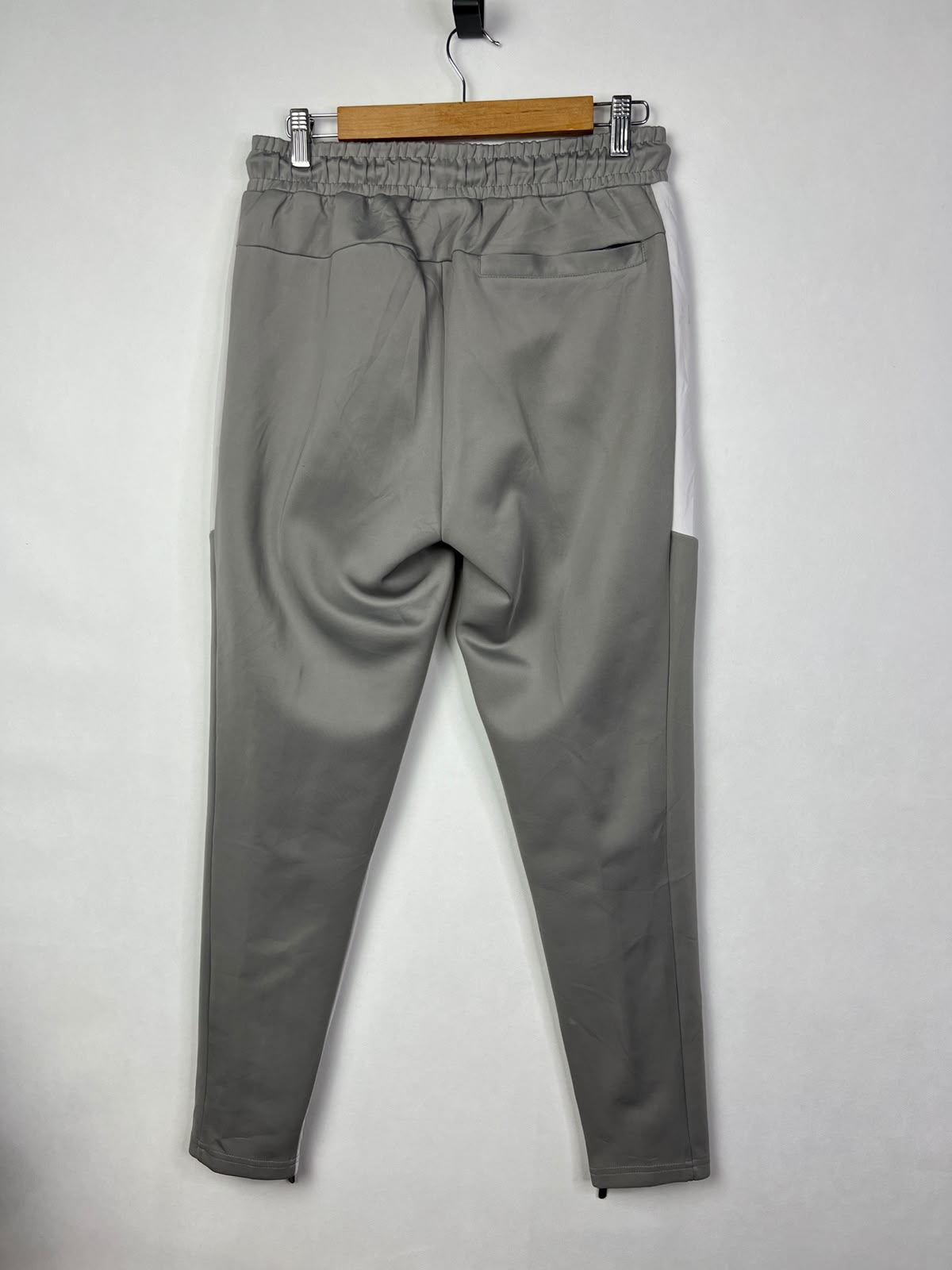 JKA Grey Striped Track Trousers