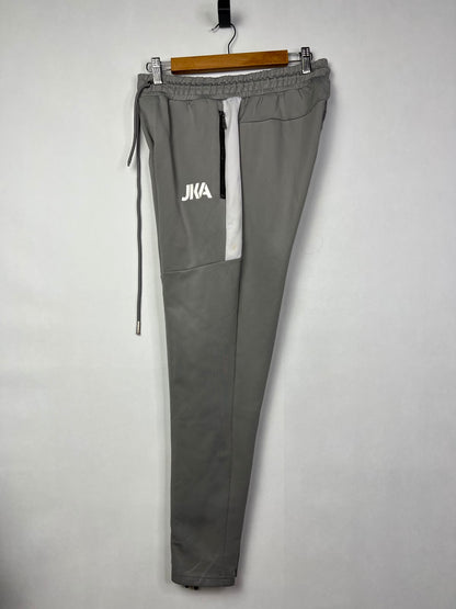 JKA Grey Striped Track Trousers