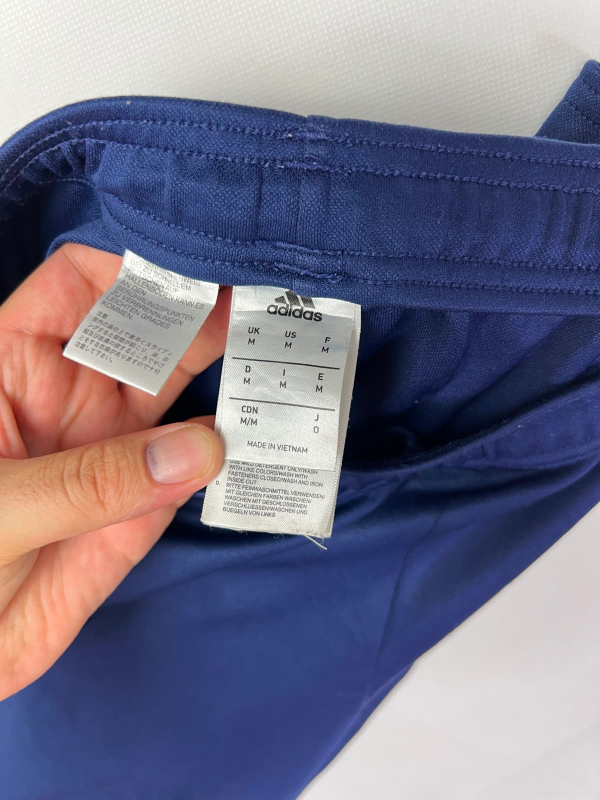 Adidas Navy Blue Track Trousers