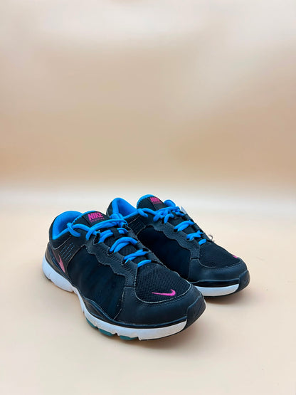 Nike Women's Athletic Running Shoe - Black/Blue/Pink