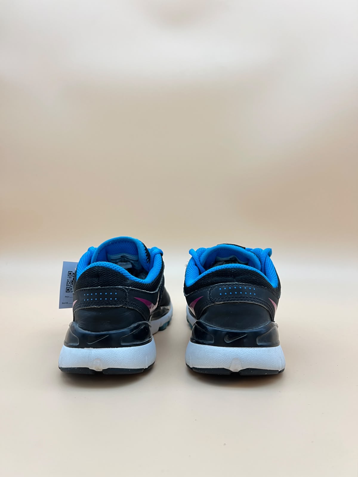 Nike Women's Athletic Running Shoe - Black/Blue/Pink
