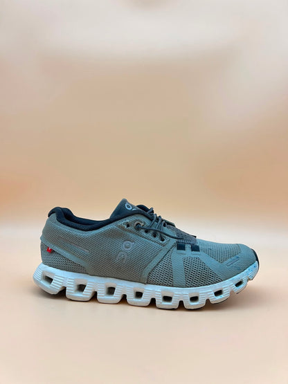 On Cloud Women's Running Shoe - Gray/Blue