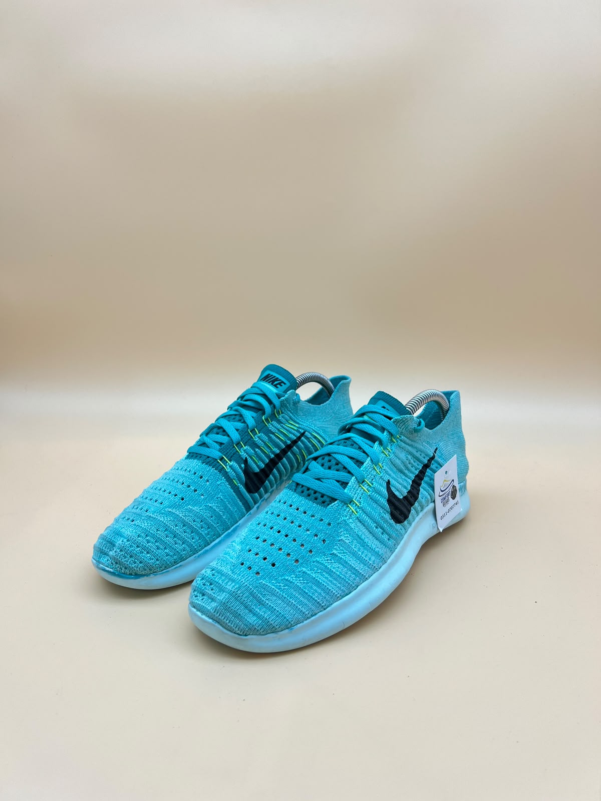 Nike Free RN Flyknit Women's Running Shoe - Turquoise