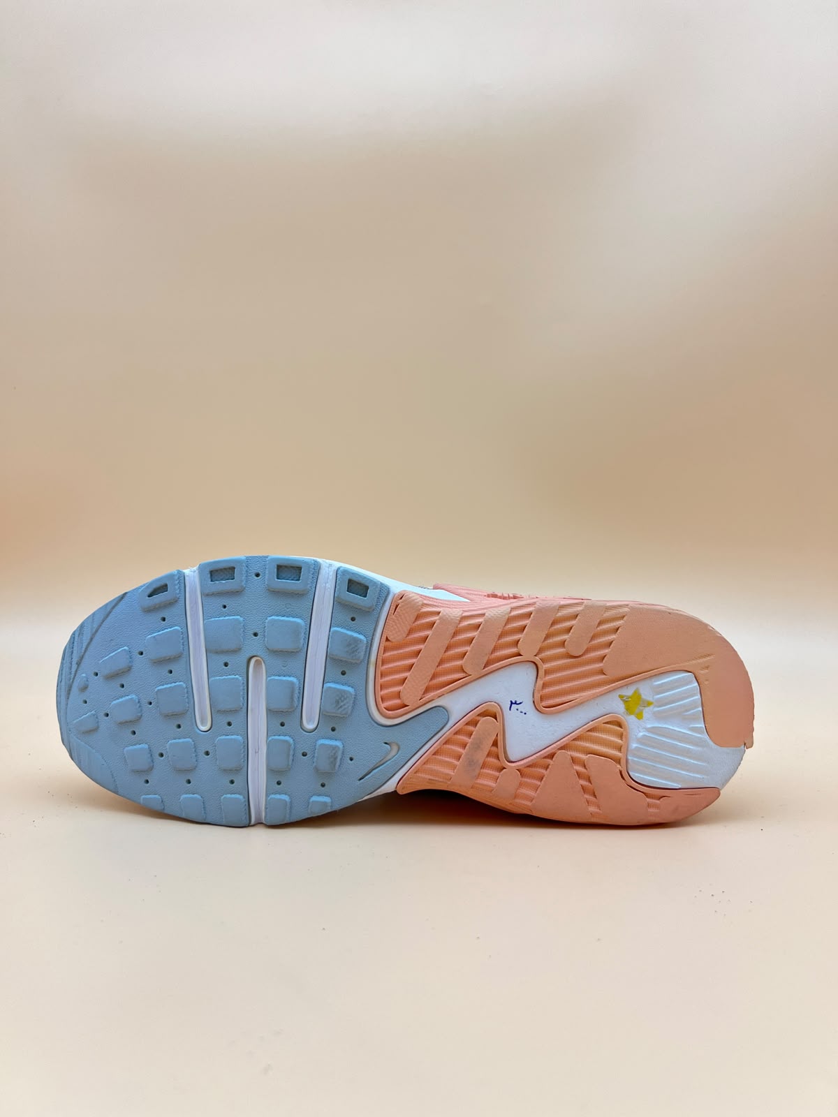 Nike Air Max Women's Running Shoe - Light Blue/Coral