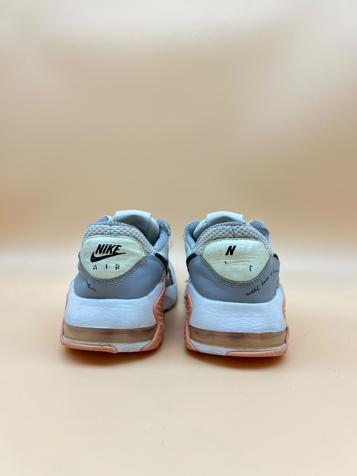 Nike Air Max Women's Running Shoe - Light Blue/Coral