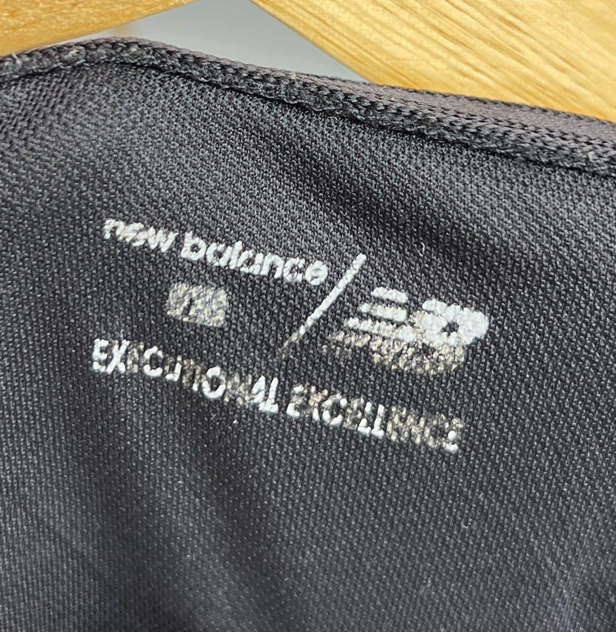 New Balance Black and Grey Men's T-Shirt