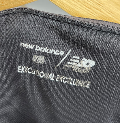 New Balance Black and Grey Men's T-Shirt