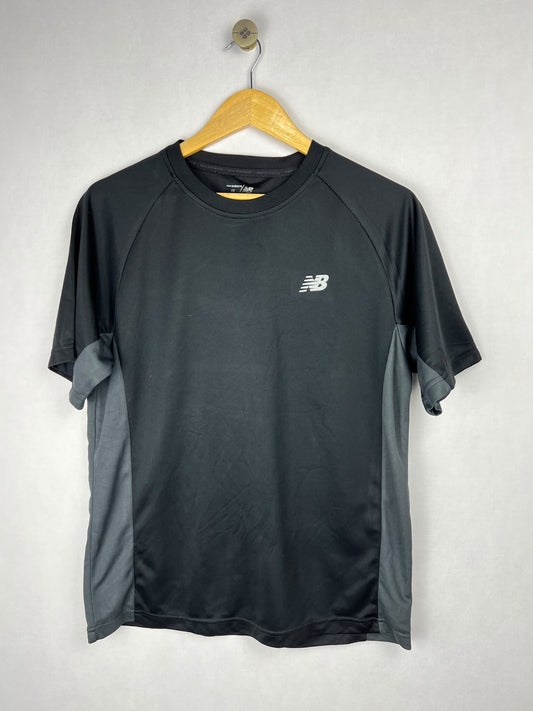 New Balance Black and Grey Men's T-Shirt