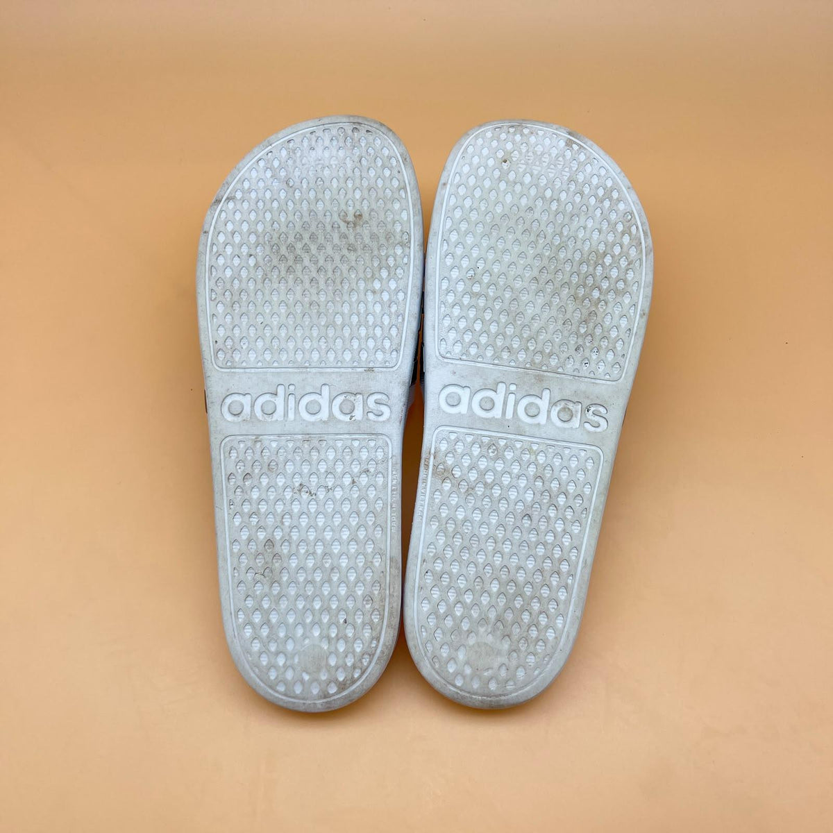 Adidas Adilette Aqua Slides - White/Black