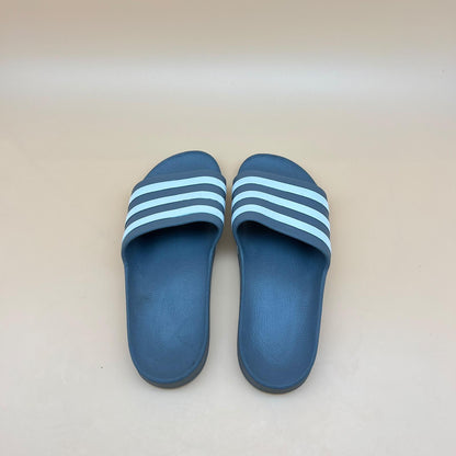 Adidas Adilette Aqua Slides - Teal Blue