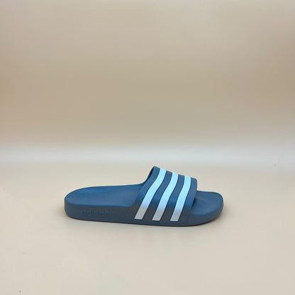 Adidas Adilette Aqua Slides - Teal Blue