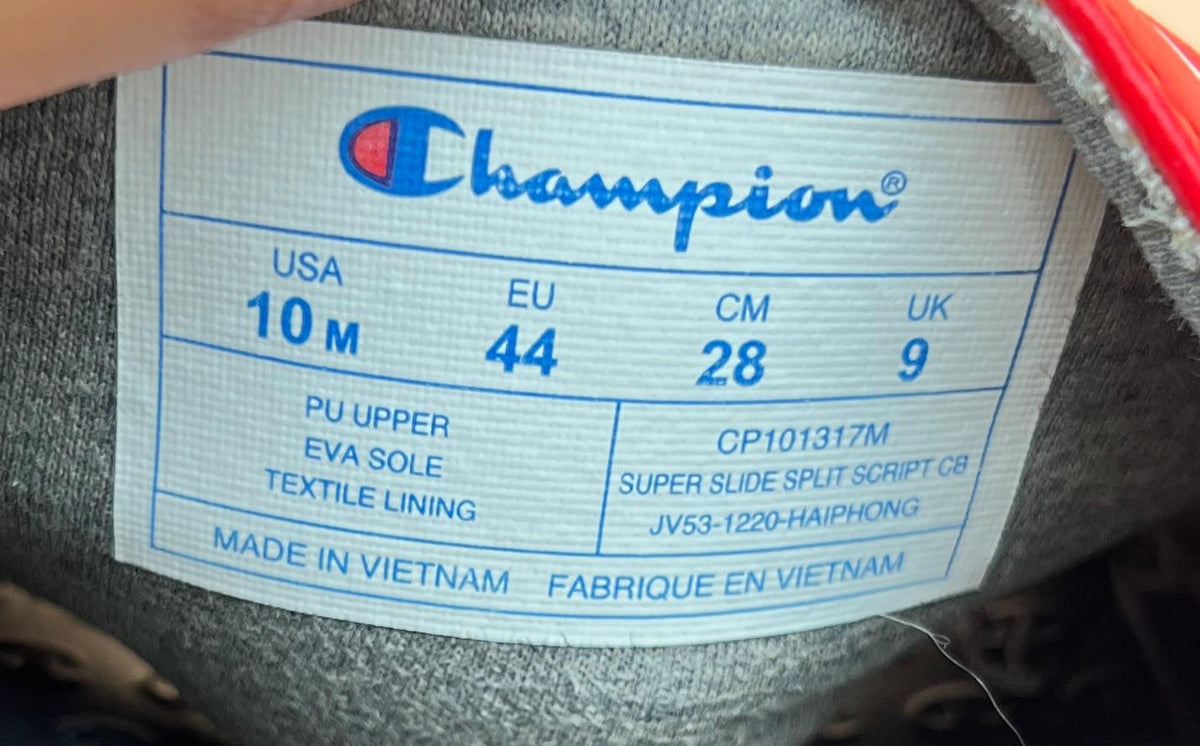 Champion Super Slide - Red/Navy