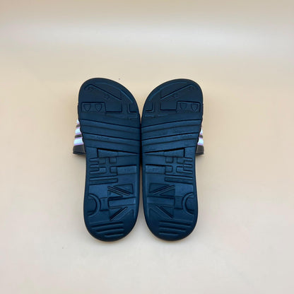 Adidas Adissage Slides - Black/Lilac