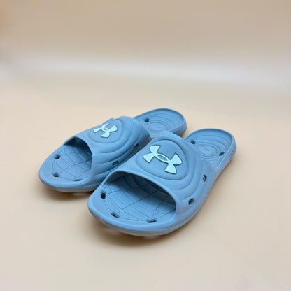 Under Armour Locker III Slides - Light Blue