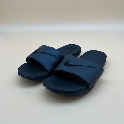 Nike Kawa Slides - Navy