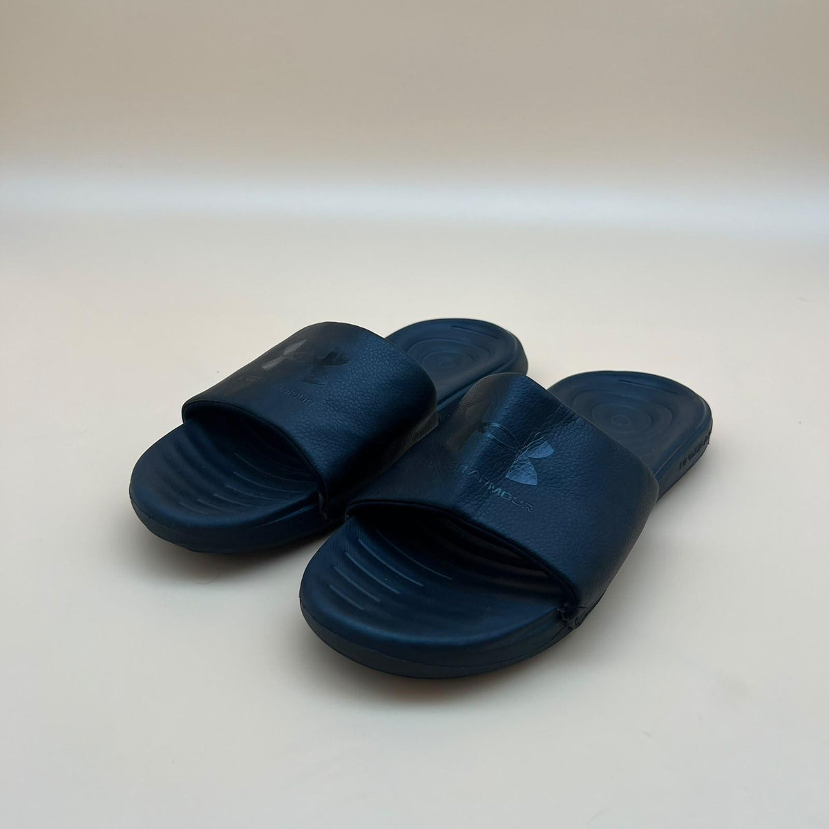 Under Armour Locker III Slides - Navy