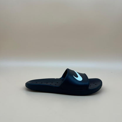 Nike Kawa Slides - Navy/Light Blue