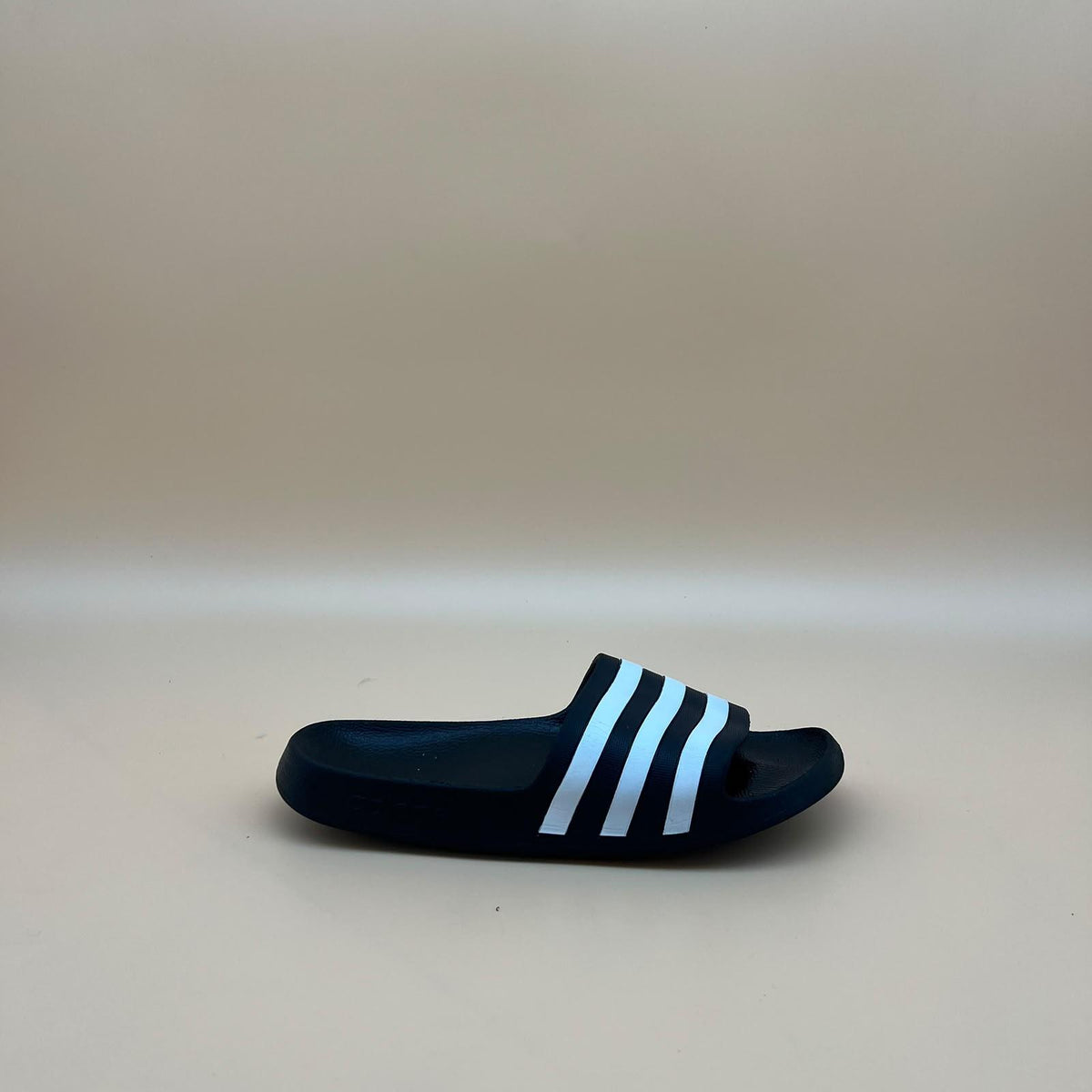 Adidas Adilette Aqua Slides - Black/White