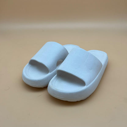 Skechers Arch Fit Pillow Slides - White