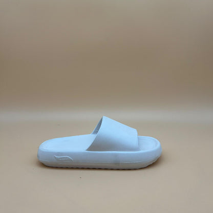 Skechers Arch Fit Pillow Slides - White