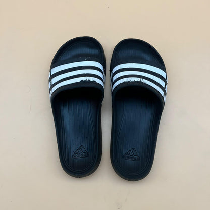 Adidas Duramo Slides - Black/White
