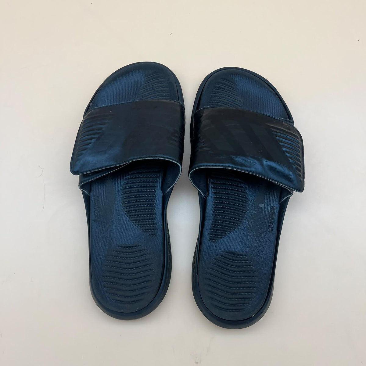 Adidas Bounce Slides - Navy