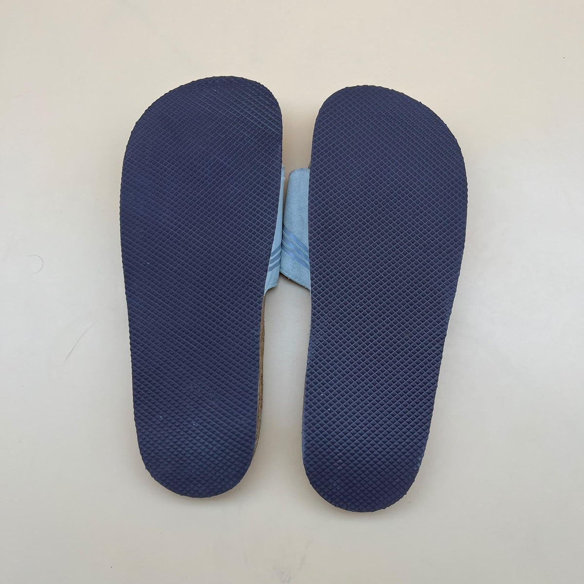 Adidas Cork Slides - Light Blue
