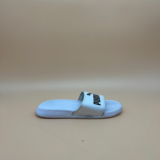 Puma Popcat Slides - White/Black