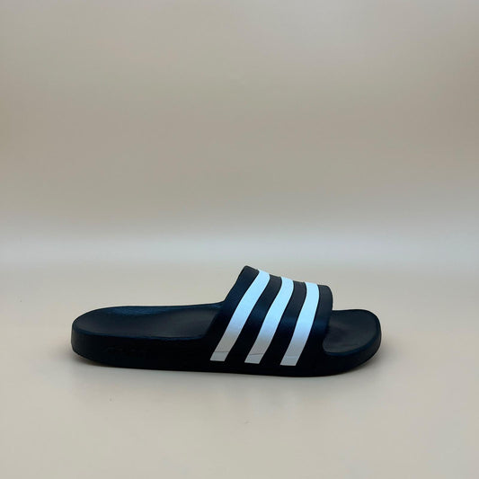 Adidas Adilette Aqua Slides - Navy/White