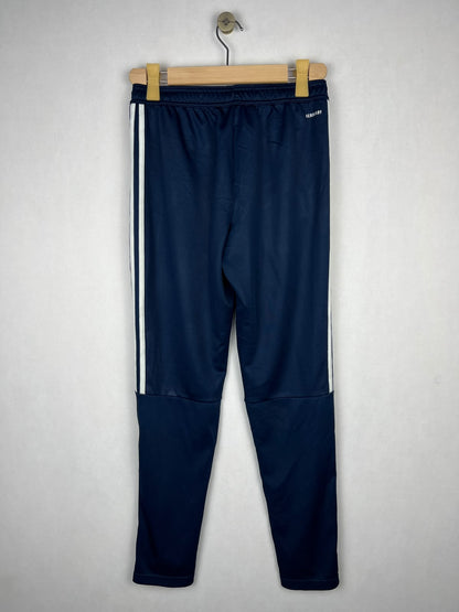 Adidas Sereno Men's Navy Blue 3-Stripes Training Track Pants