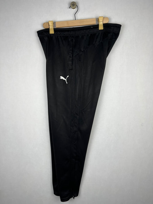 Puma Men's Black Zip-Ankle Training Track Pants