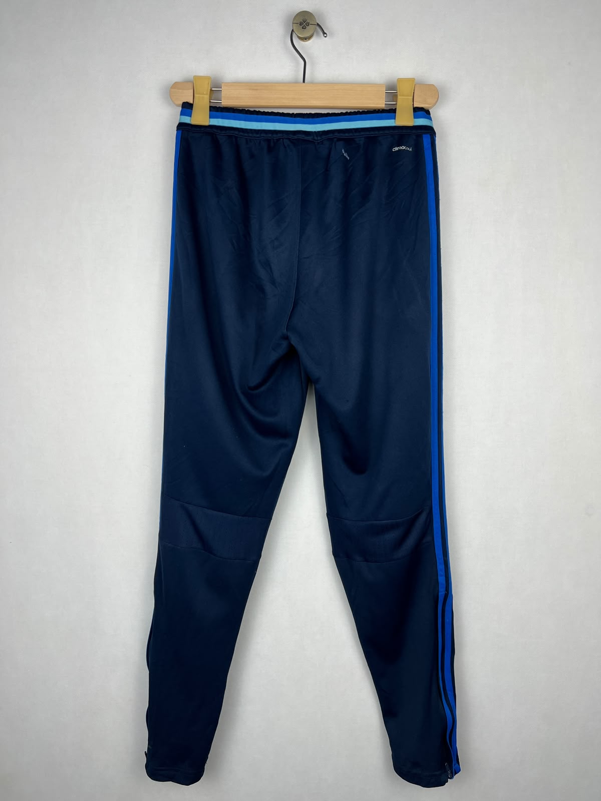 Adidas Condivo Men's Navy Blue 3-Stripes Training Track Pants