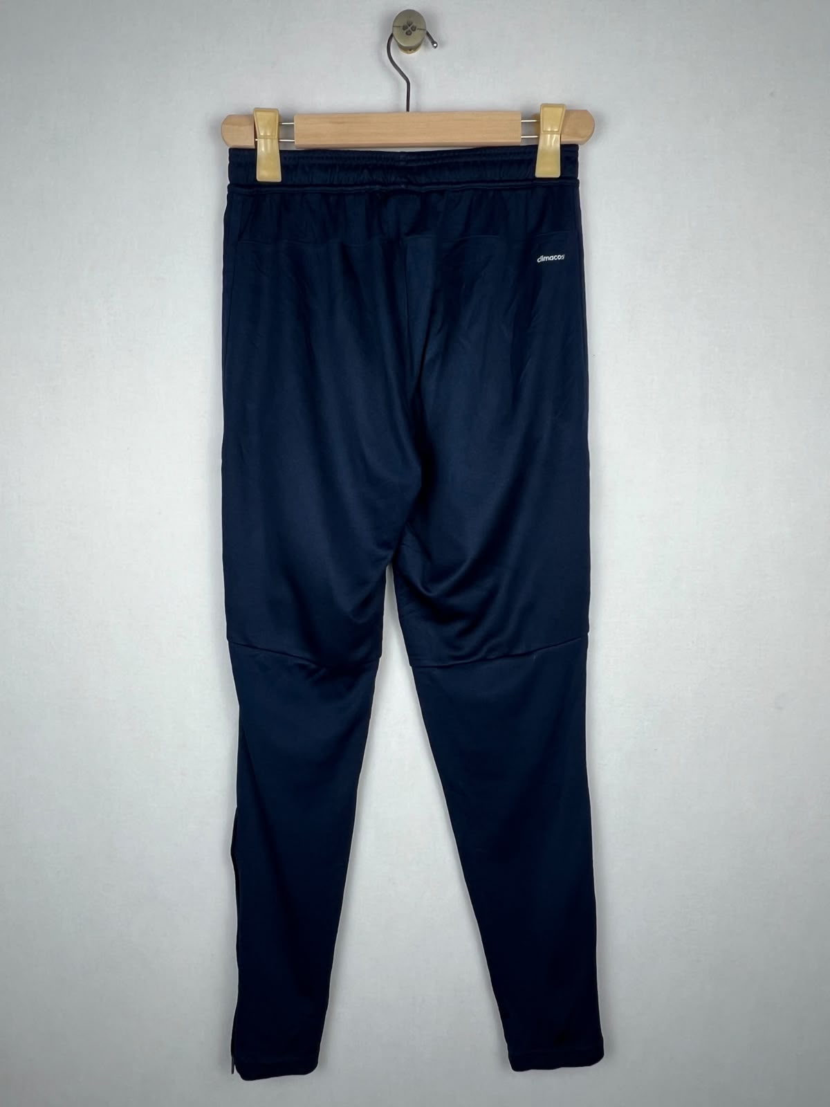 Adidas Men's Navy Blue Slim Training Track Pants