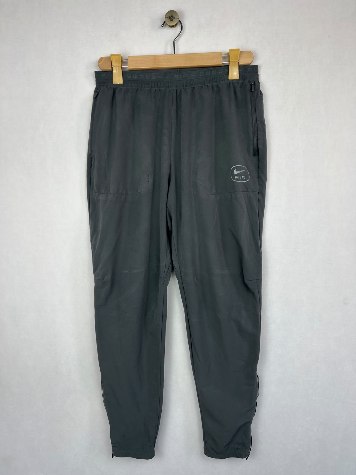 Nike Air Dri-FIT Men's Dark Grey Woven Running Track Pants