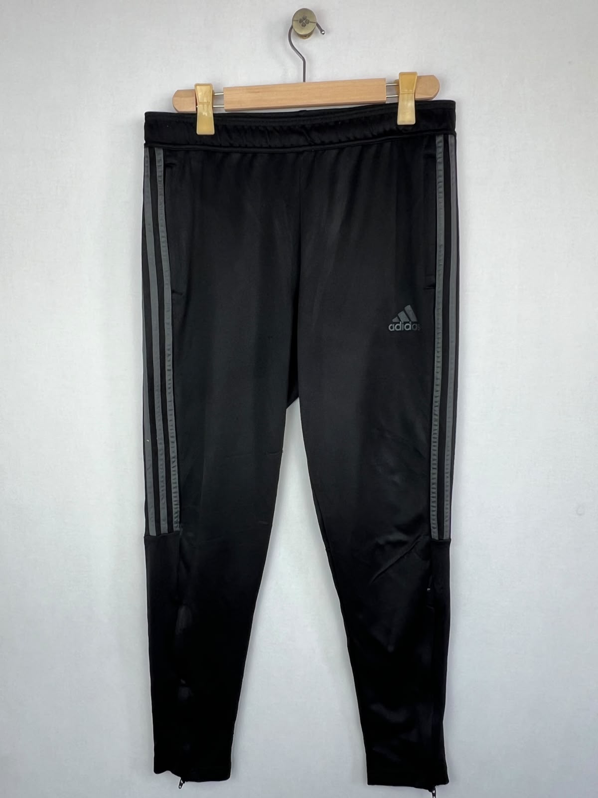 Adidas Tiro Primegreen Men's Black Grey 3-Stripes Training Track Pants