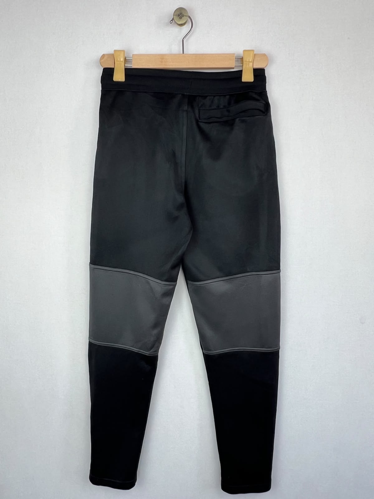 Nike Air Black Grey Panel Poly Track Pants