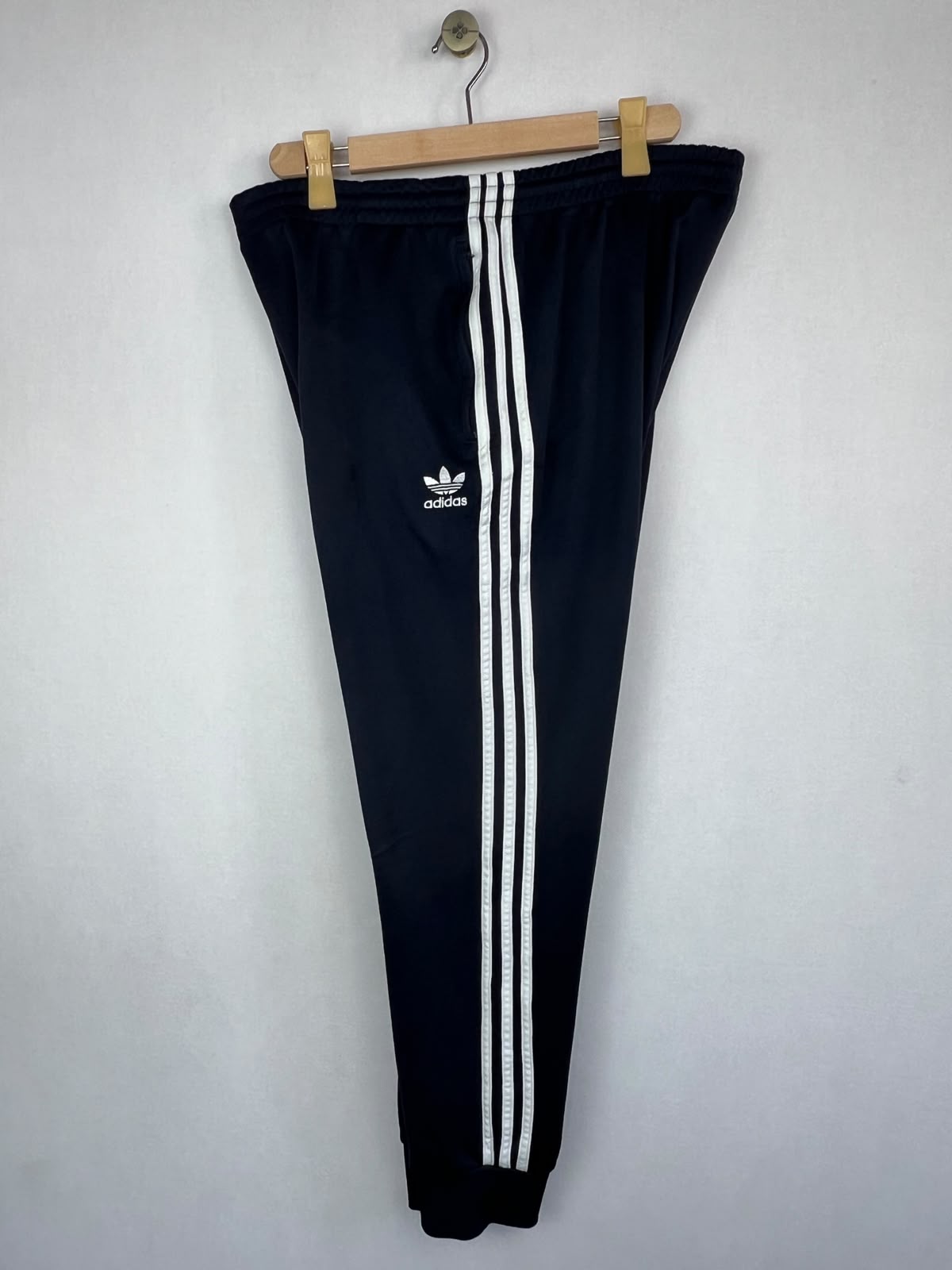 Adidas Originals SST Men's Black White 3-Stripes Track Pants