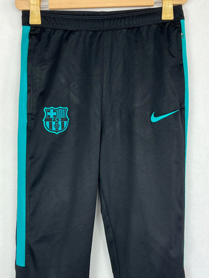 Nike FC Barcelona Dri-FIT Black Teal Training Track Pants